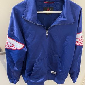 Nike Air Jordan Wings Classic Retro Blue Red Jacket